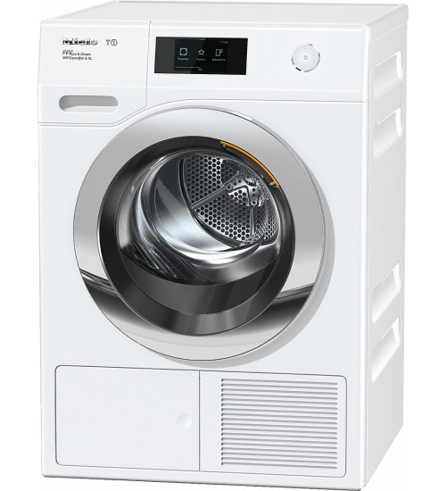 Miele 美诺滚筒式热泵干衣机TCR870 WP 家居互联 蒸汽护理9kg